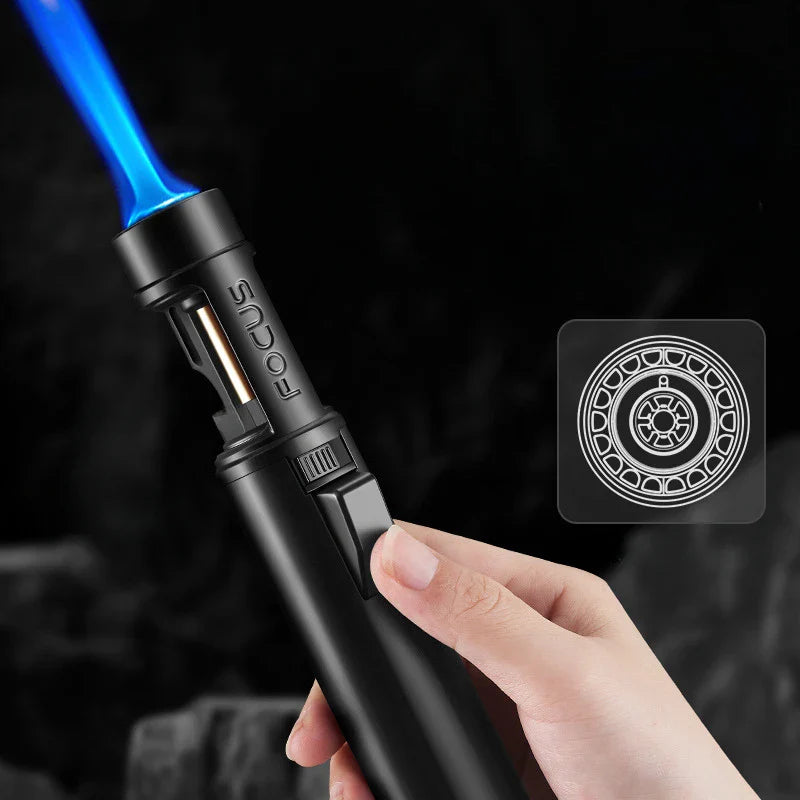 Portable Handheld Windproof Butane Torch Lighter - Image 1