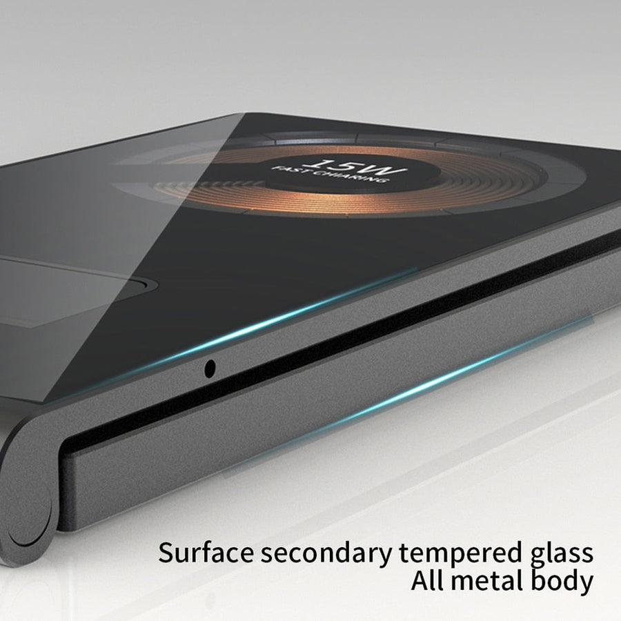 Clear Beam Foldable Magnetic Wireless Charger Stand - Image 9