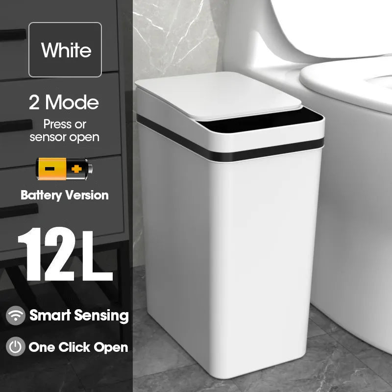 Waterproof Smart Wave Sensor Automatic Trash Can - Image 8