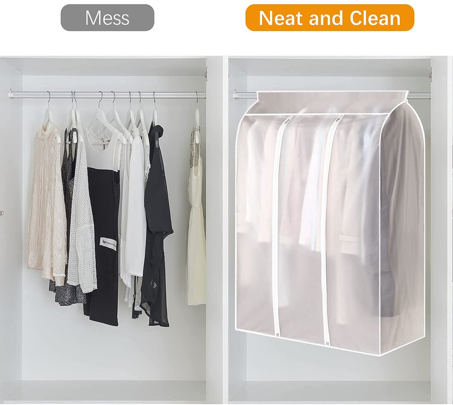 Home Organizer Dust Cover Clothes Storage Wardrobe Bag - Image 8
