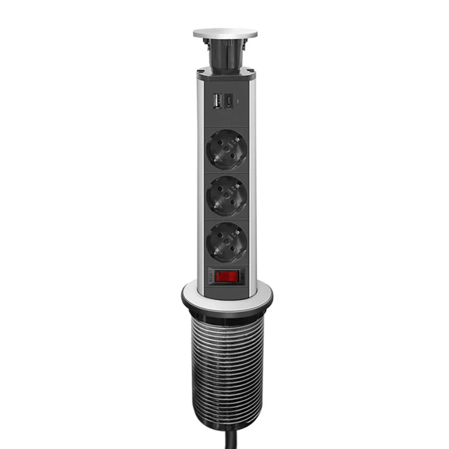 Cable Organizer Table Socket Pop-Up Power Strip - Image 4