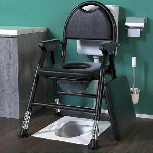 Non-Slip Foldable Elderly Toilet Foldable Seat Chair - Image 0