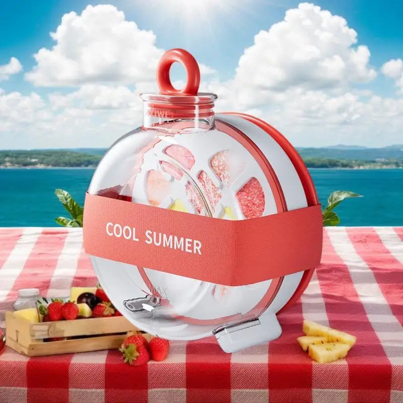 Cool Summer Globe Shape Drink Bottle - Image 0