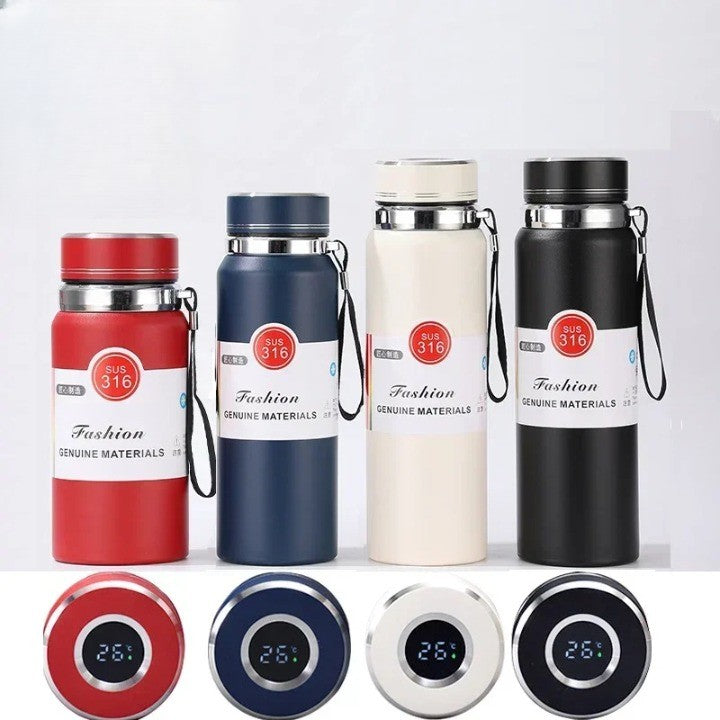 Stainless Steel Tea Maker Digital Temperature Thermos - Image 2