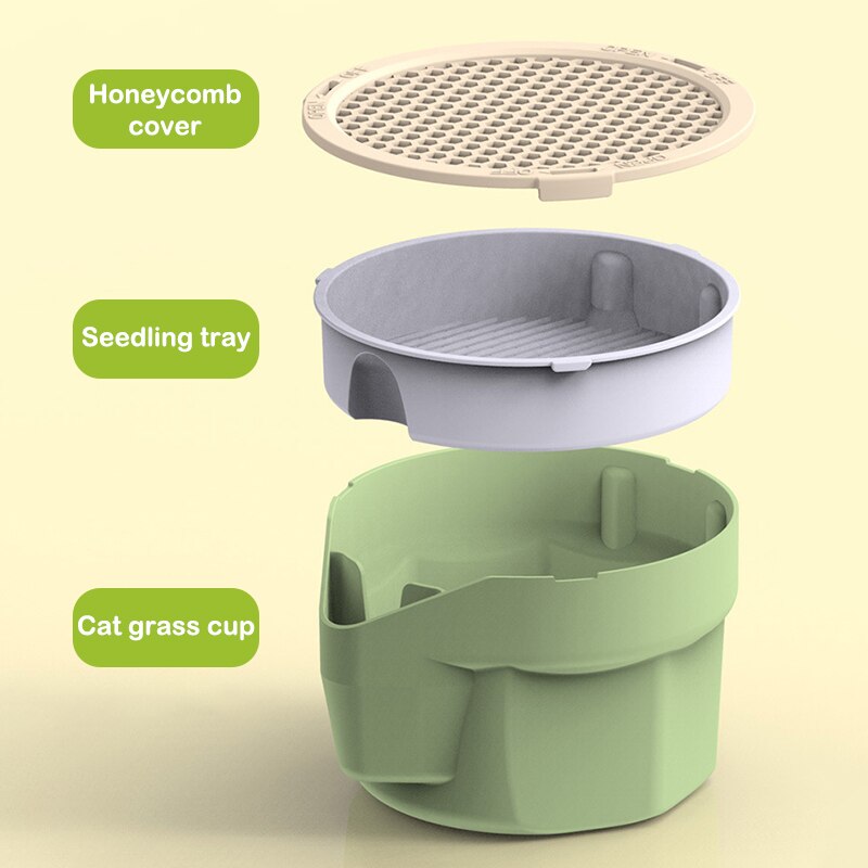 Cat Snack Mint Planting Pot - Image 3