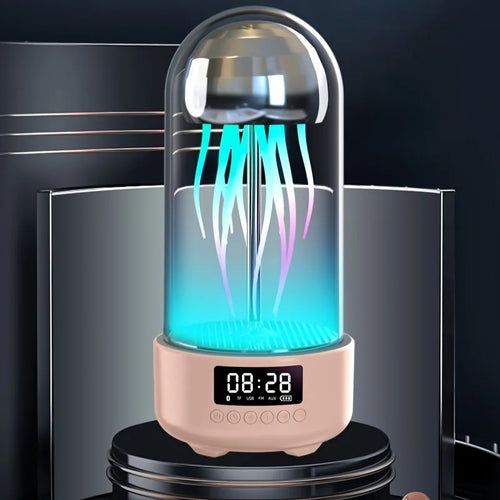 Jellyfish Portable Powerful Colorful Speaker Night Lamp - Image 0