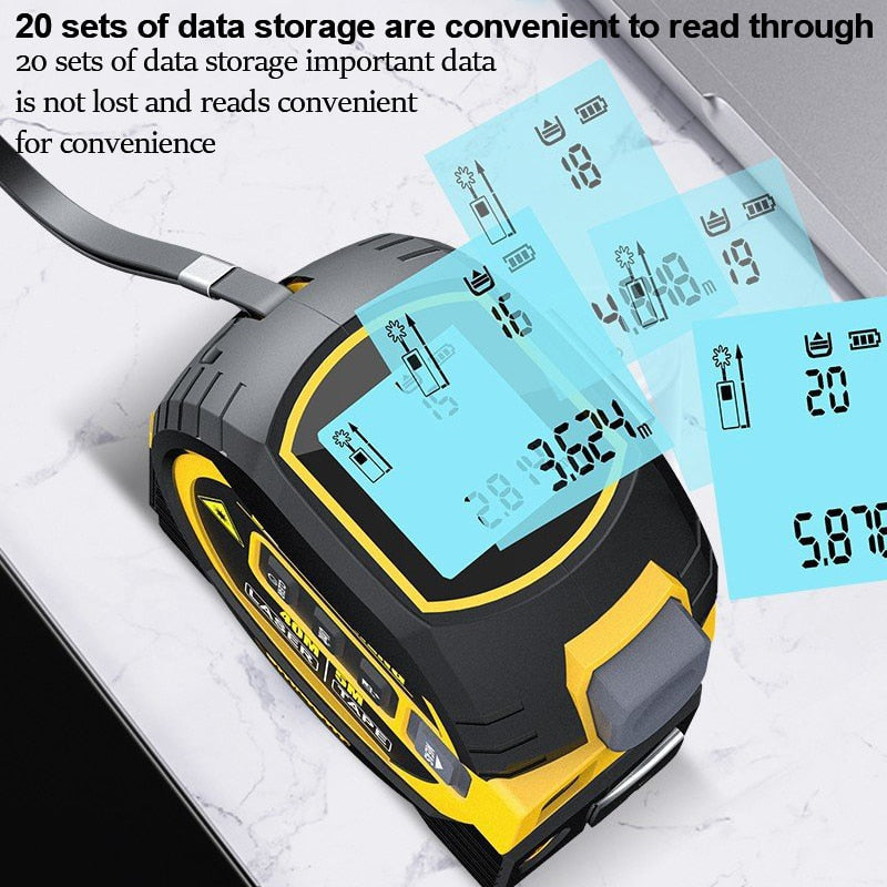 3in1 Ultimate Pro Laser Smart Tape Measure - Image 3