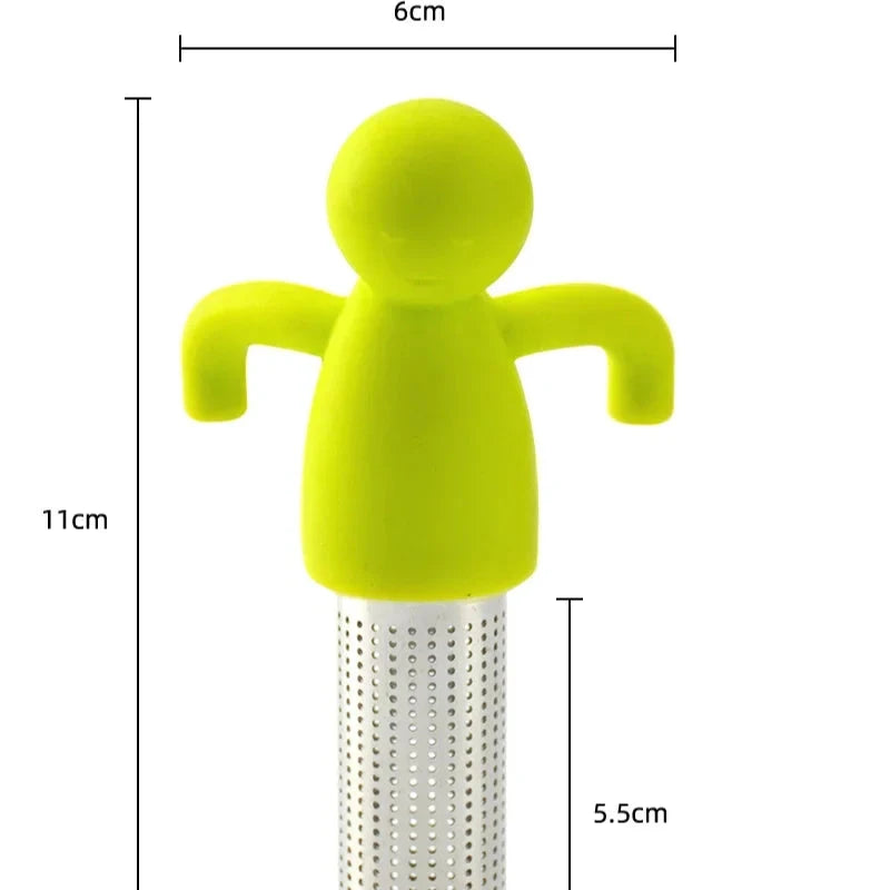 Relaxing Human Shape Tea Infuser - Image 4