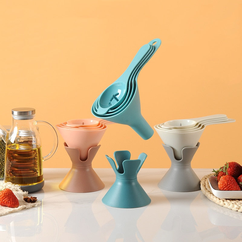 6in1 Pour Master Reusable Funnel Set - Image 0