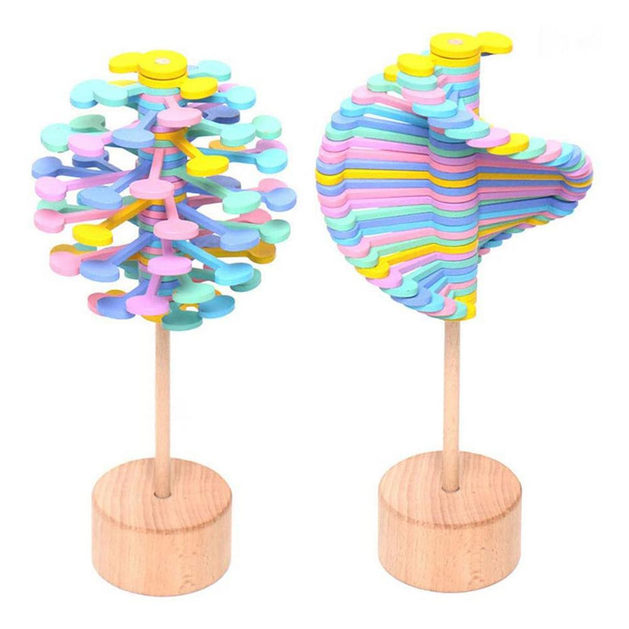 Rainbow Spiral Spin Anti-Stress Toy - Image 10
