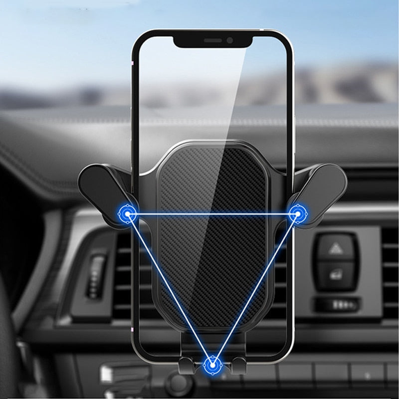 Universal Air Vent Rotating Car Phone Holder - Image 0