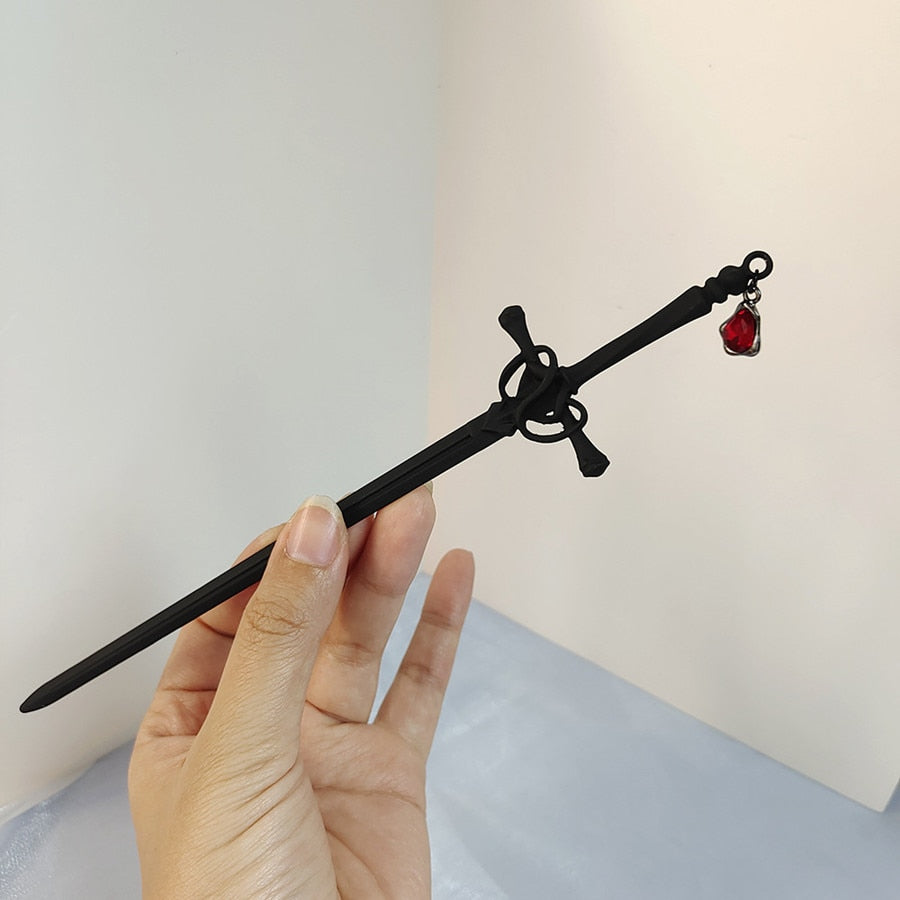 Royal Knight Sword Hairpin - Image 6