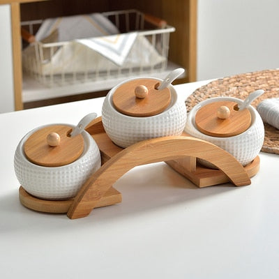Nordic Touch Ceramic Smart Seasoning Set - Image 2