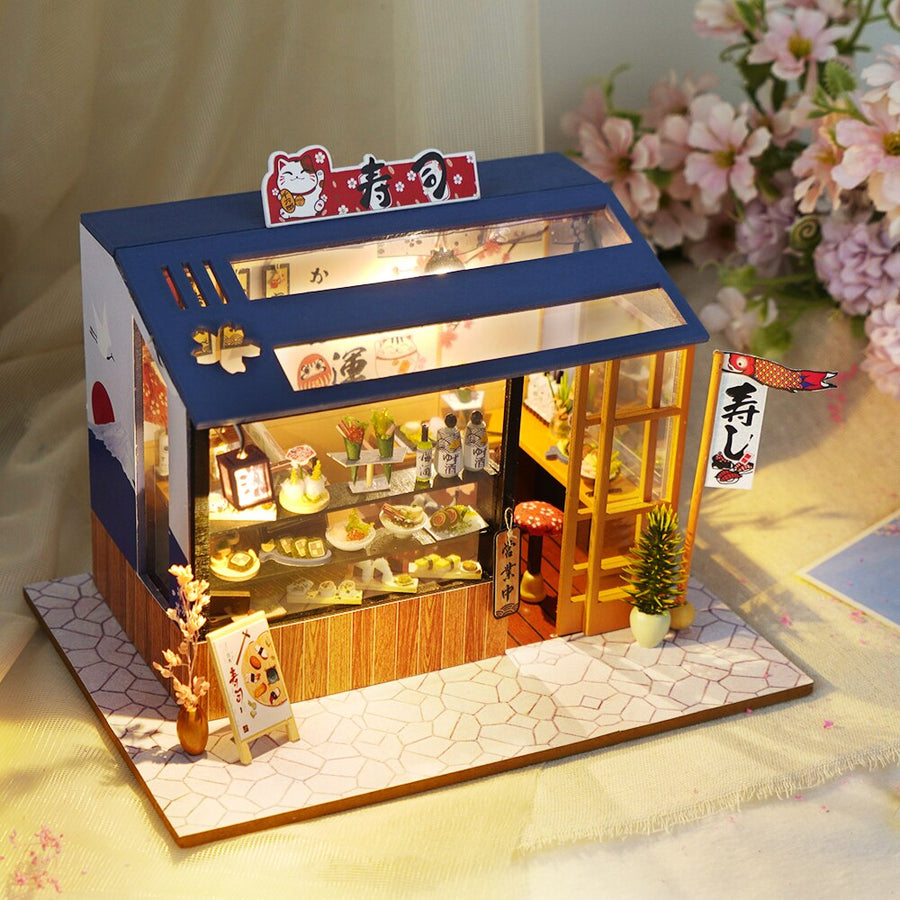 Miniature DIY Japanese Building Toys Kit - Image 1