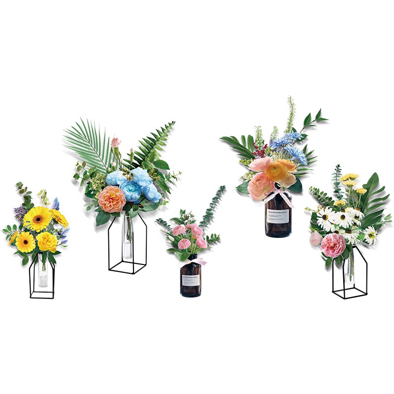 3D Nature Wind Green Plant Wall Sticker - Image 8