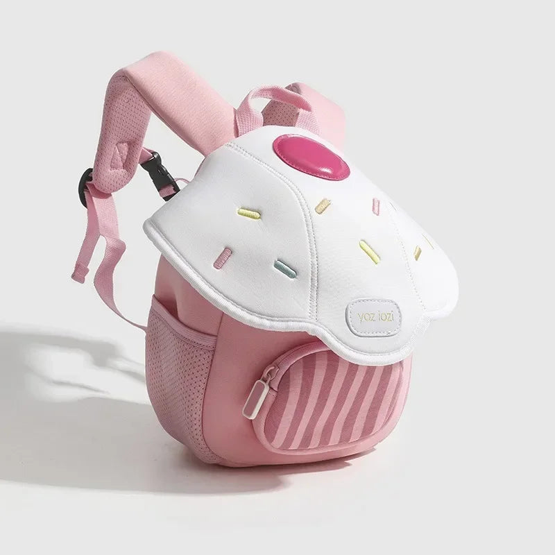 Colorful Mushroom Mini Cute Baby Backpack - Image 1