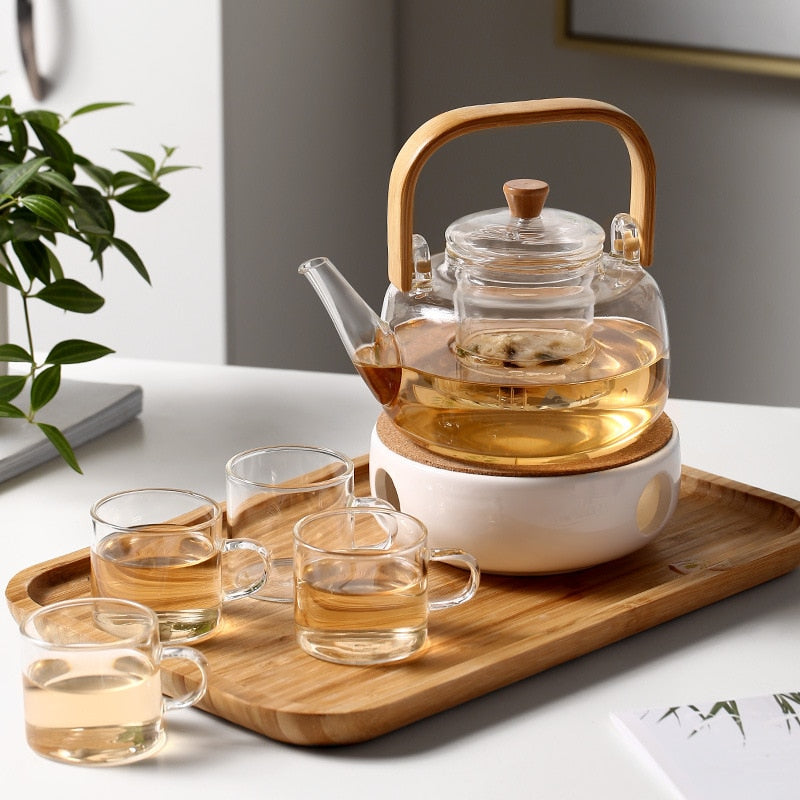Meditative Eastern Style Heat Resistant Teapot - Image 0