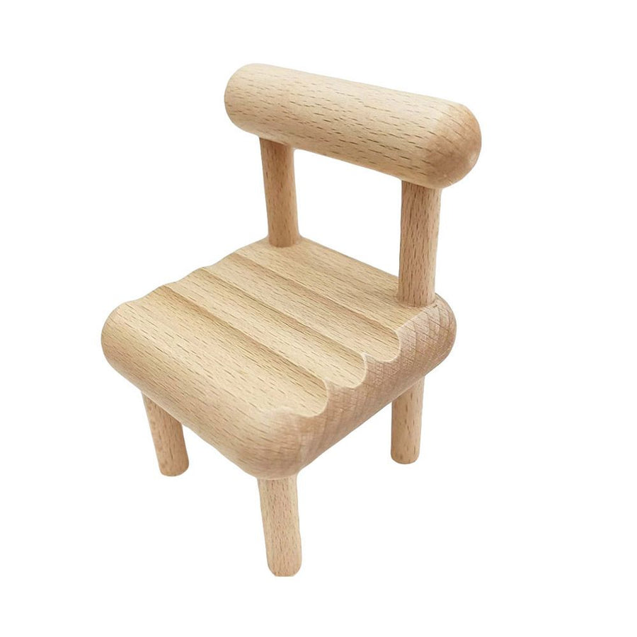 Vintage Wooden Chair Phone Stand - Image 5