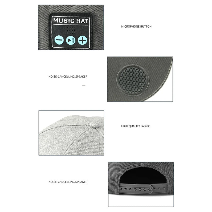 Wireless Bluetooth Speaker Baseball Hat - Image 5