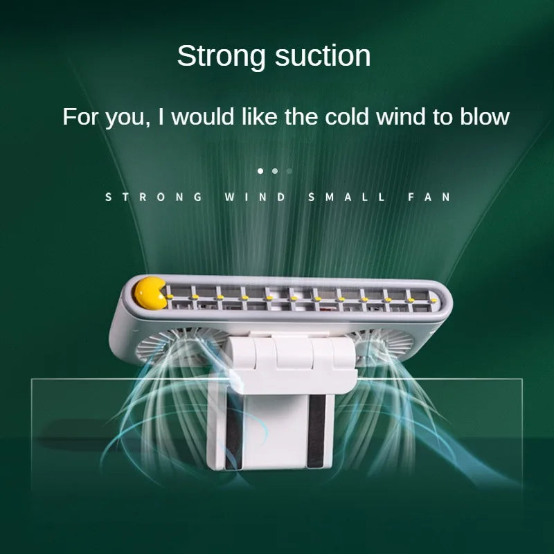 Turbo Strong Airflow Screen Hanging Cooling Fan - Image 5