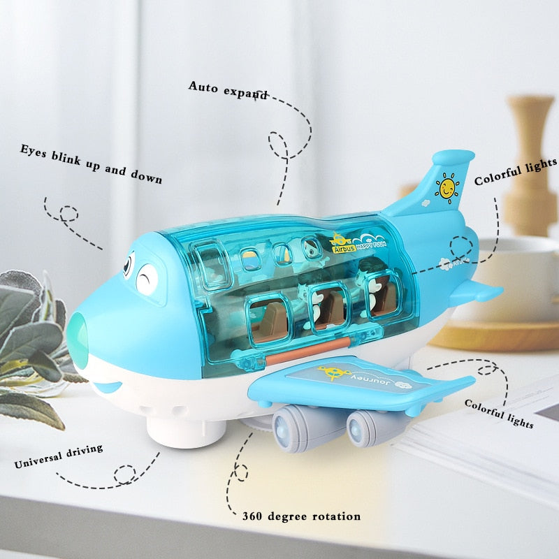 Kids Music Electric Assembled Airbus Toy - Image 2