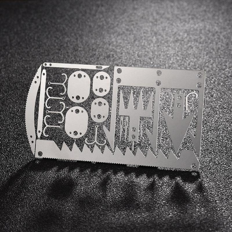 22in1 Stainless Steel Outdoor Survival Pocket Tool - Image 0
