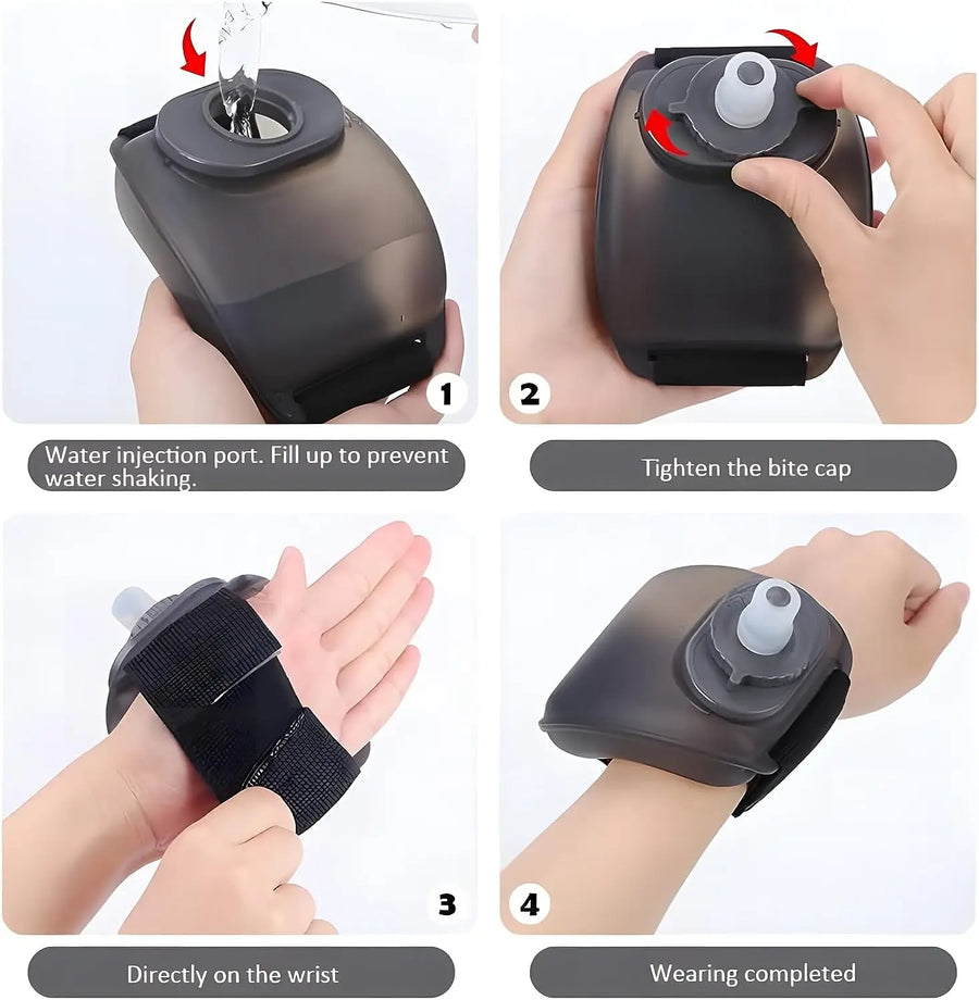 Wristband Hands-Free Water Bottle - Image 3