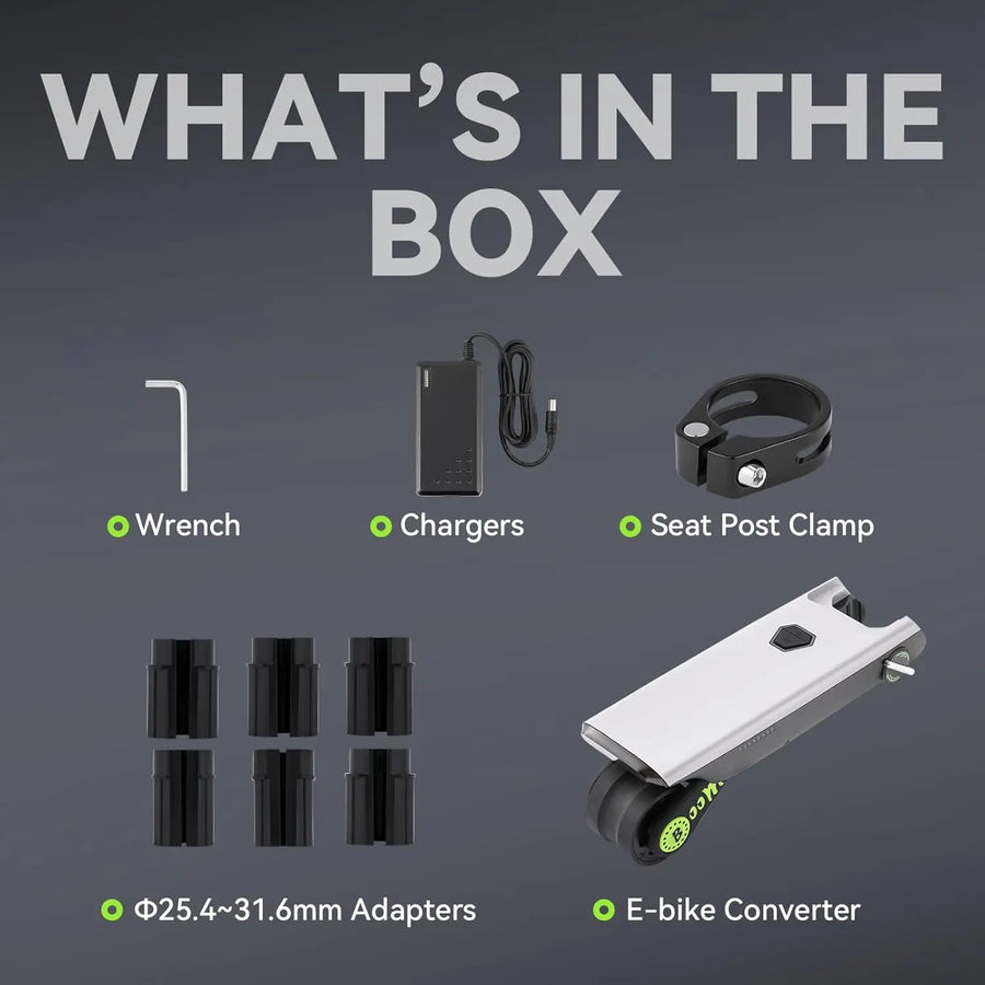 Turbo Tag Portable Electric Bike Booster Kit