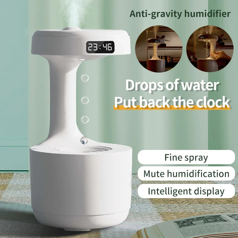 Anti-Gravity Water Droplet Air Humidifier Night Lamp - Image 4
