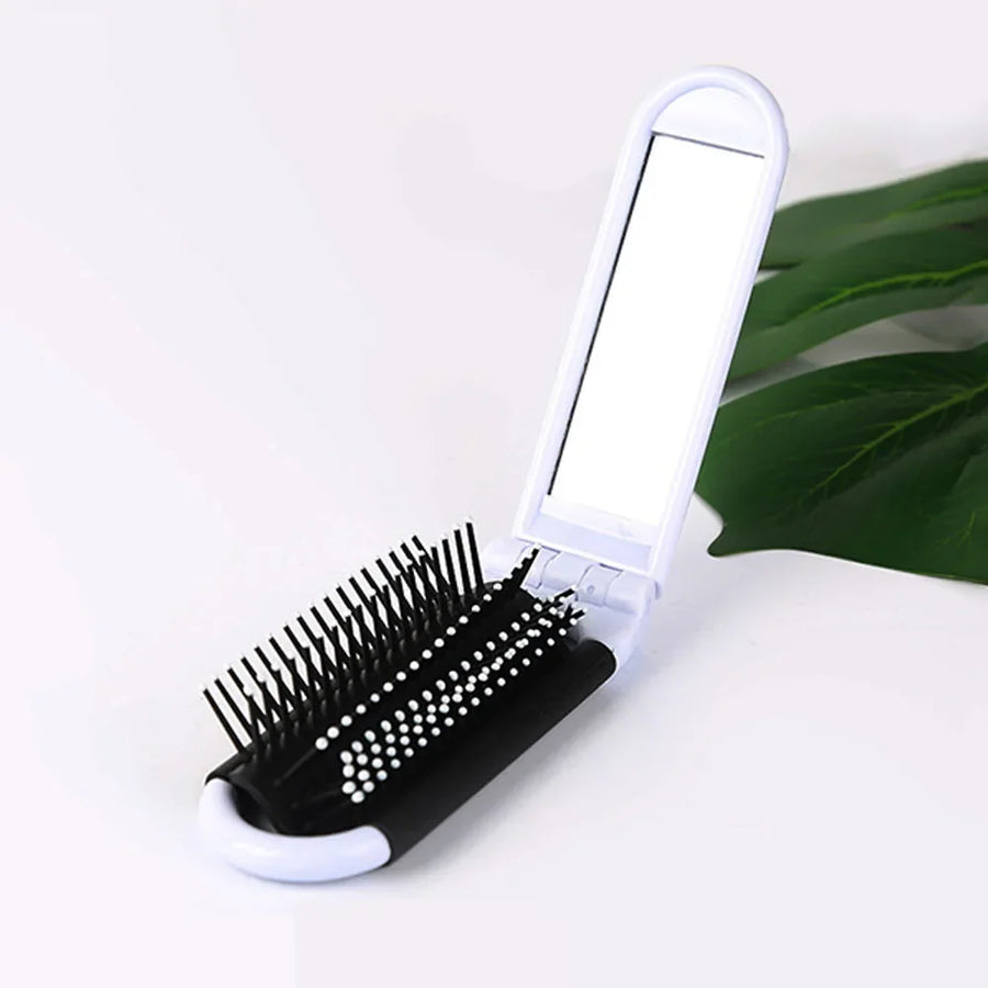 2in1 Anti-Static Mirror Massage Hair Brush - Image 2