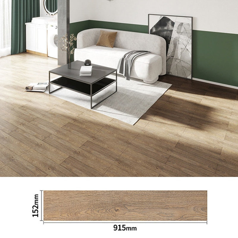 Modern Wood Grain PVC Self-Adhesive Floor Sticker - Image 6