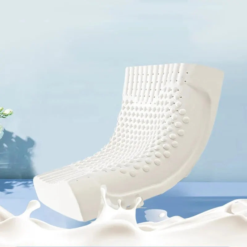 Hypoallergenic Natural Latex Breathable Ergonomic Pillow - Image 2