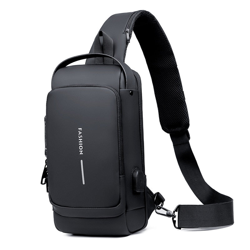 Crossbody Leather Anti-Theft Waterproof Bag - Image 7