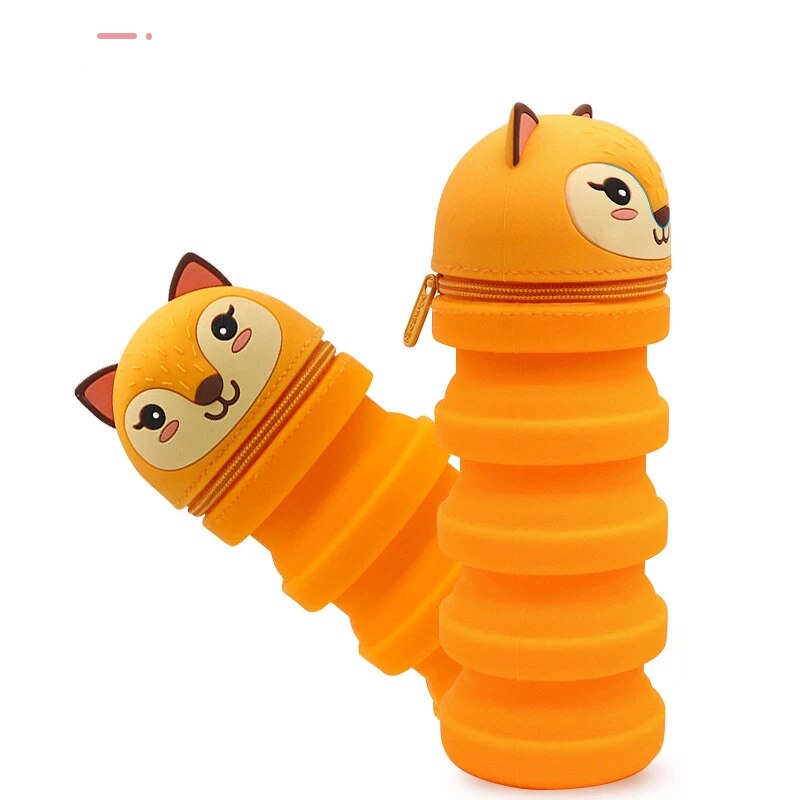 Stretchable Cartoon Flexible Pencil Case - Image 3