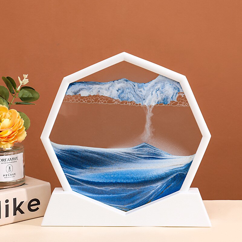 Deep Sea Flowing Hexagon Sand Decor - Image 7