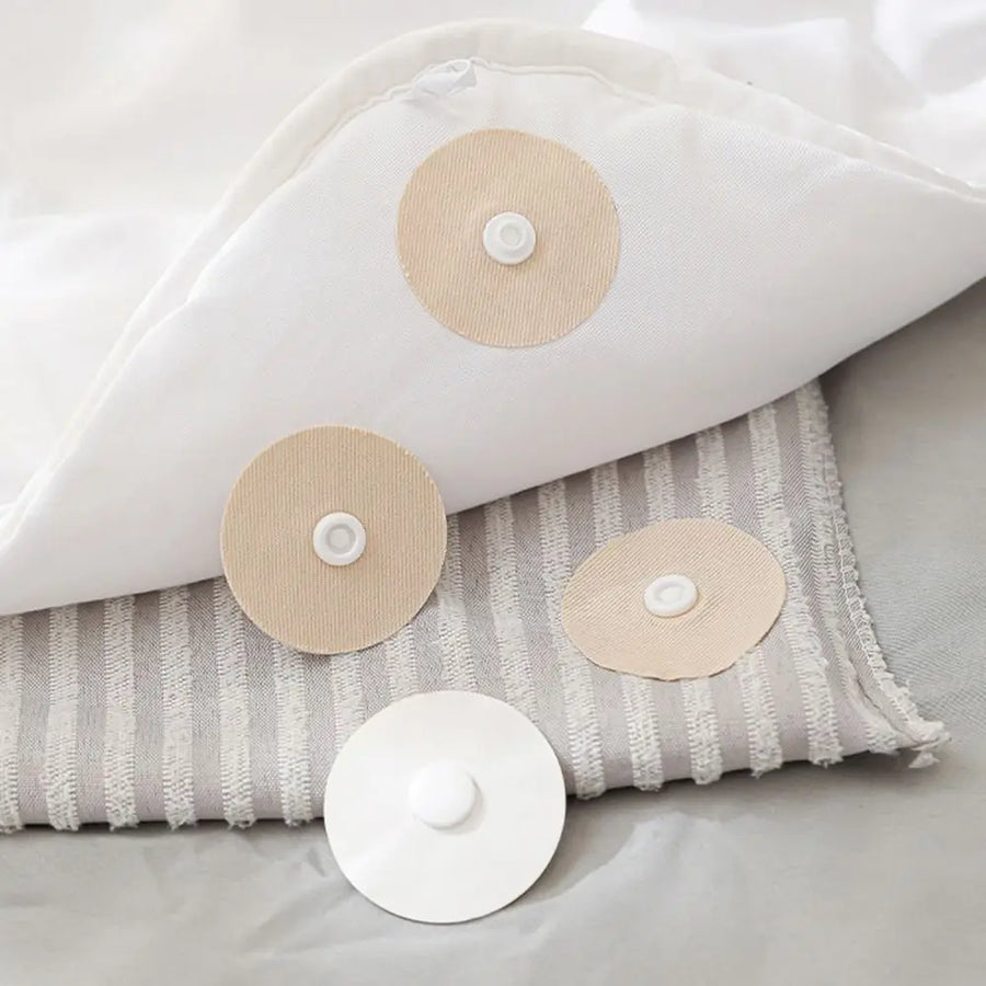 Stay Put Anti-Slip Easy Duvet Cover Snap Clip Set - Image 0