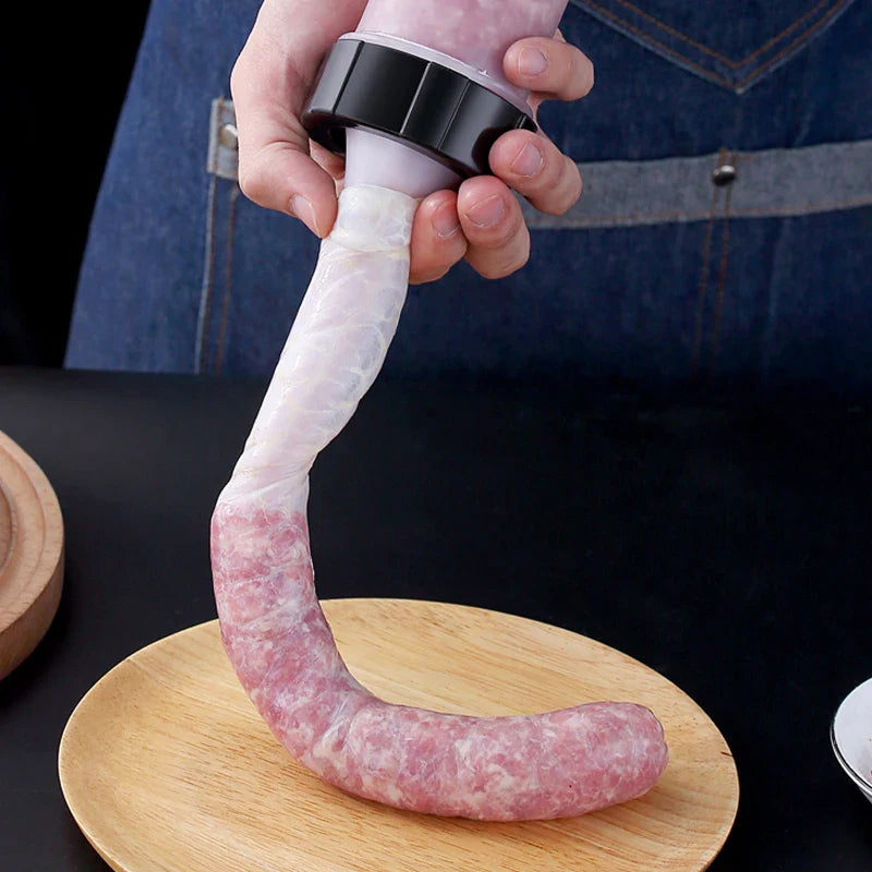 Homemade Manual Meat Stuffing Sausage Maker - Image 3