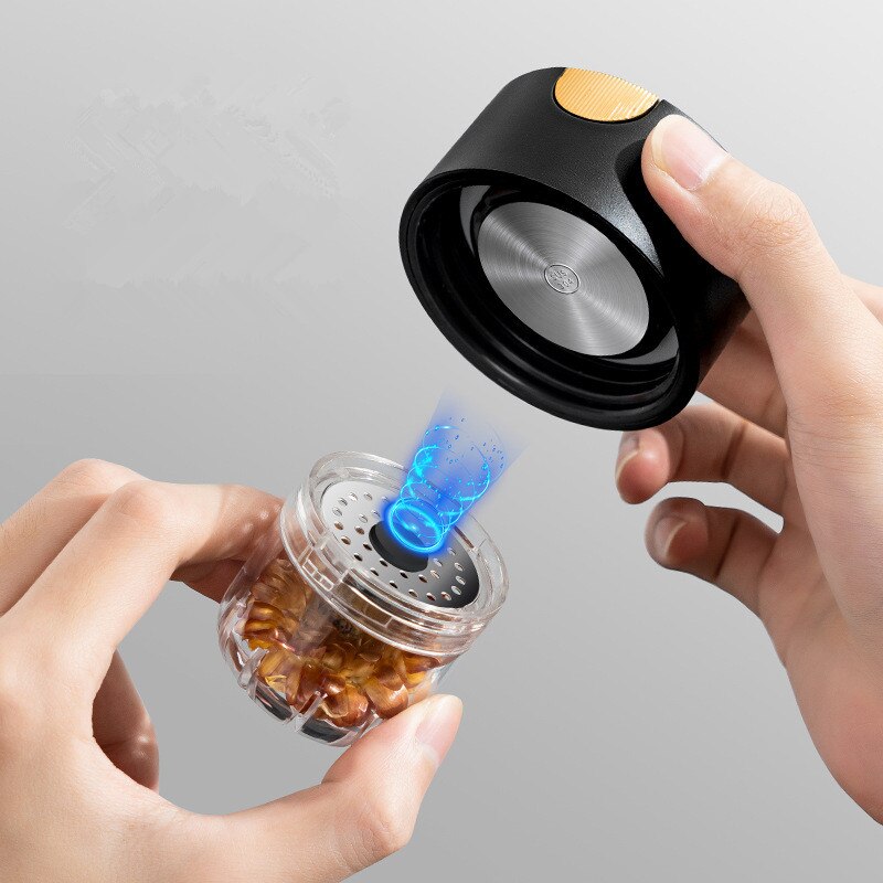 Double Wall Glass Magnetic Tea Infuser Bottle - Image 1