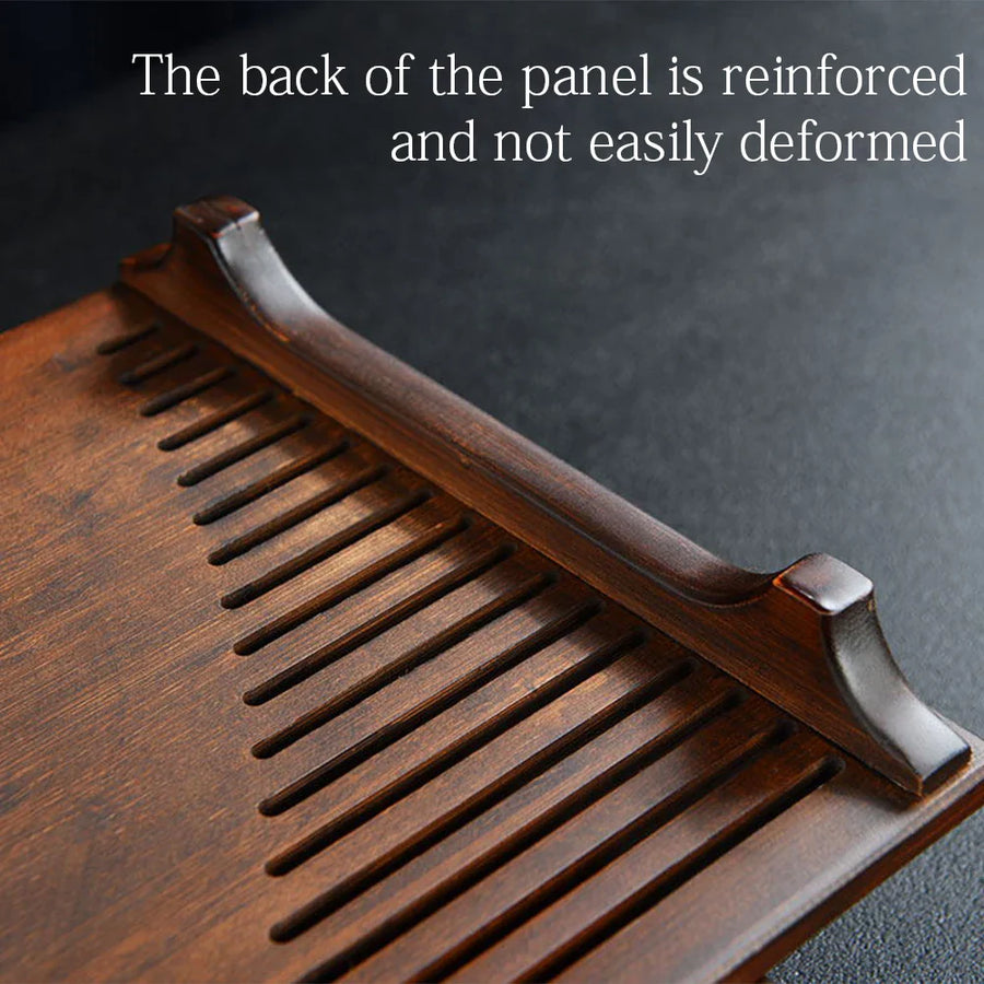 Bamboo Solid Wood Tea Ceremony Tray - Image 7