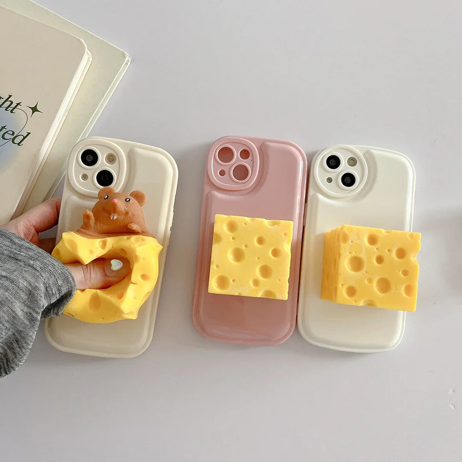 Cheese Lover Mouse iPhone Case - Image 7