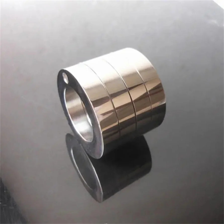 Stainless Steel Self-Defense Rotatable Foldable Ring - Image 5
