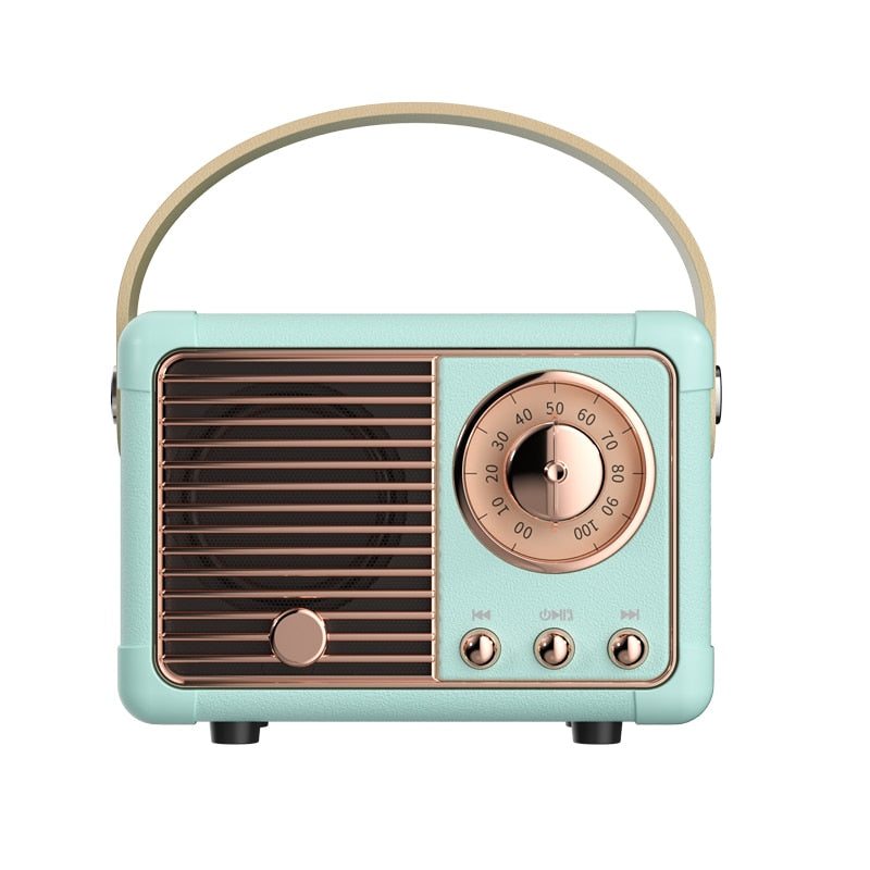 Mini Retro Radio Bluetooth Speaker - Image 9