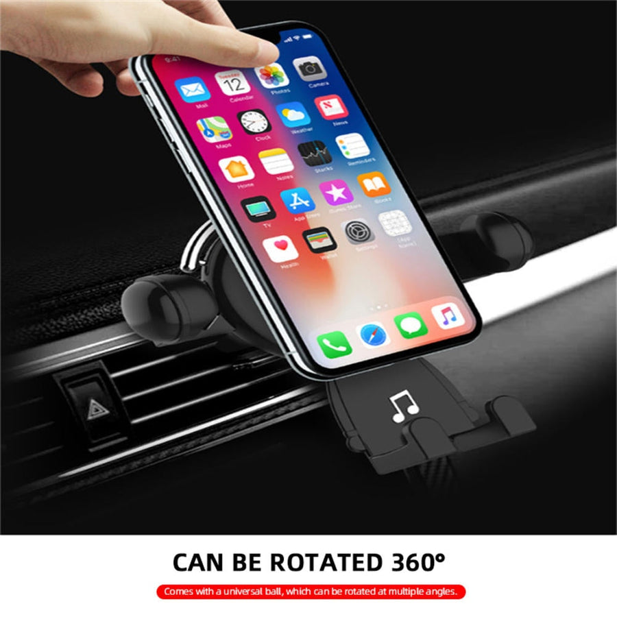 Fancy Gravity Sensor Car Phone Holder - Image 3