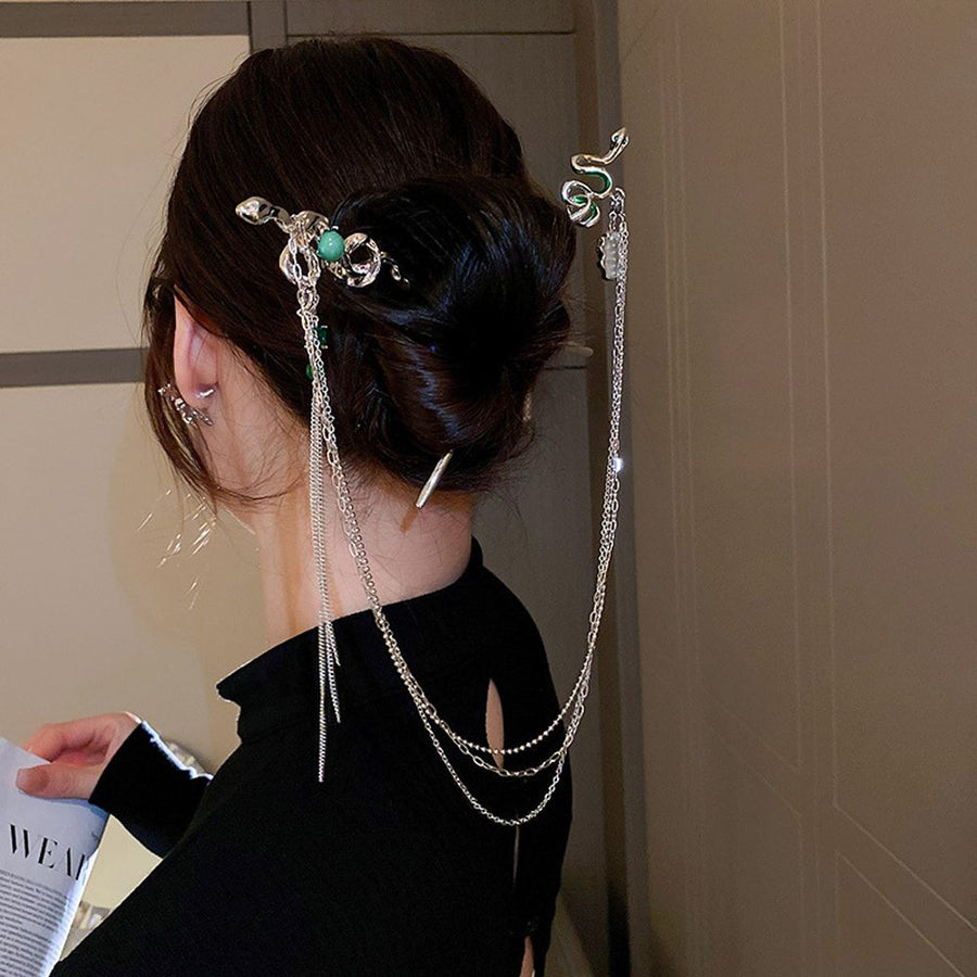 Ancient Style Vintage Double Hair Sticks - Image 1
