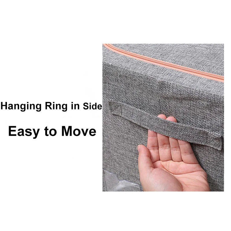 Foldable Storage Space-Saving Large Organizer Box - Image 9