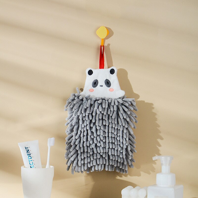 Quick Water Absorber Bear Plush Hand Towel - Image 7