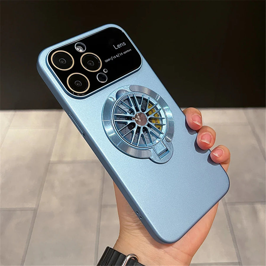 Rotation Heat Camera Protection iPhone Stand Phone Case - Image 9