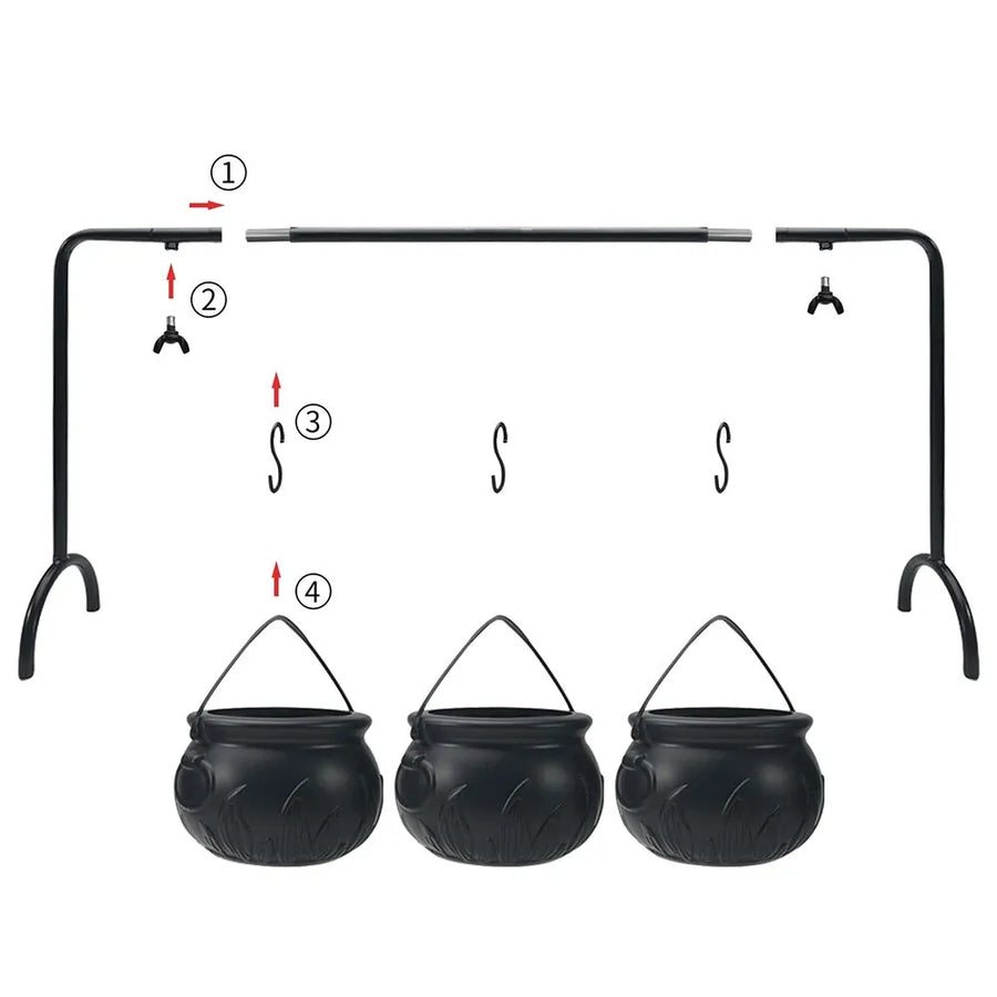 Witch Serving Station Trio Candy Bowls - Image 5