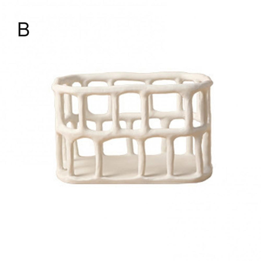 Nordic Creative Resin Hollow Fruit Trays - Image 7