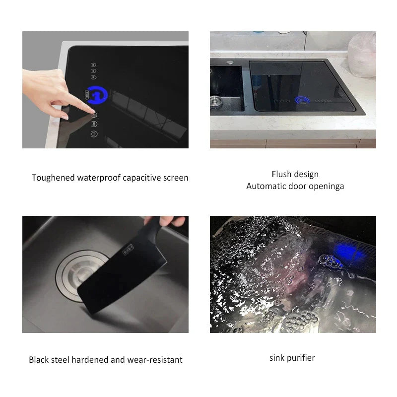Built-in Countertop Space Saver Dishwasher Kitchen Sink - Image 5
